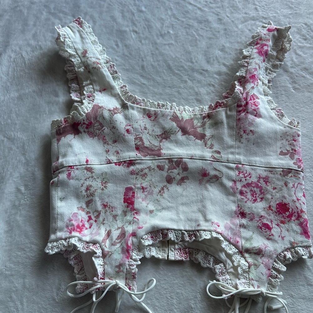 FOR LOVE & LEMONS Sheridan Bustier Top - Picture 4 of 6